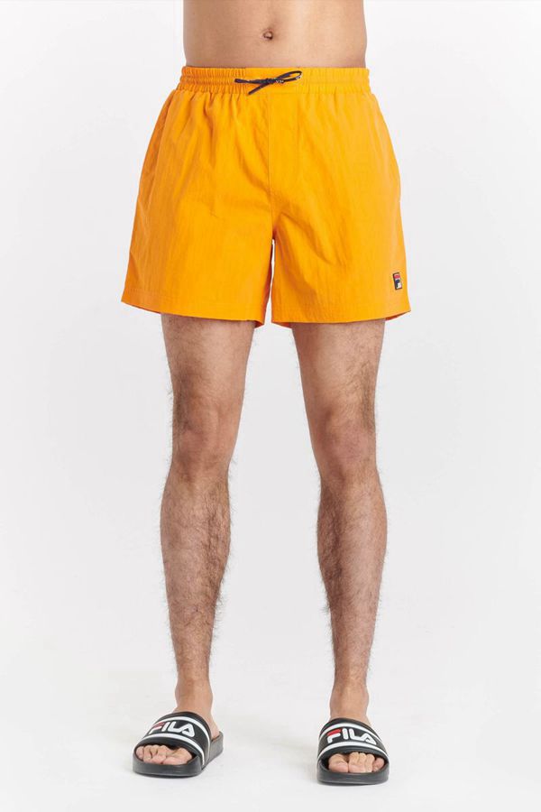 Fila Martin Basic Men's Shorts - Orange,NZ 260-56183